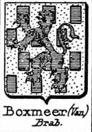 Boxmeer Coat of Arms / Family Crest 0