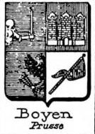 Boyen Coat of Arms / Family Crest 0