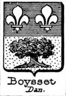Boysset Coat of Arms / Family Crest 1
