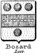 Bozard Coat of Arms / Family Crest 0