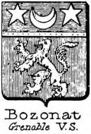 Bozonat Coat of Arms / Family Crest 0