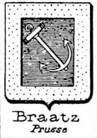 Braatz Coat of Arms / Family Crest 0