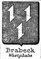 Brabeck Coat of Arms / Family Crest 2