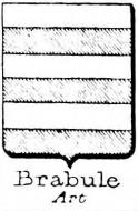 Brabule Coat of Arms / Family Crest 0