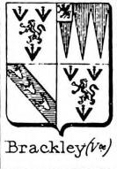 Brackley Coat of Arms / Family Crest 1