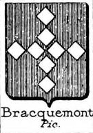 Bracquemont Coat of Arms / Family Crest 0