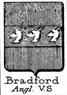 Bradford Coat of Arms / Family Crest 1