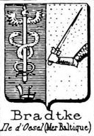 Bradtke Coat of Arms / Family Crest 0