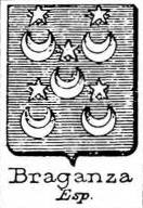 Braganza Coat of Arms / Family Crest 0