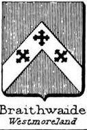 Braithwaite Coat of Arms / Family Crest 2
