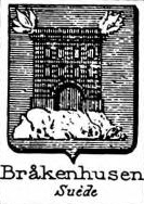 BrAkenhusen Coat of Arms / Family Crest 0