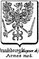 Brandebourg Coat of Arms / Family Crest 1