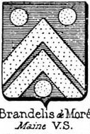 Brandelis Coat of Arms / Family Crest 0