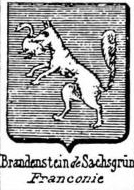 Brandenstein Coat of Arms / Family Crest 2