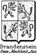 Brandenstein Coat of Arms / Family Crest 1