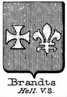 Brandts Coat of Arms / Family Crest 1