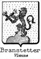 Branstetter Coat of Arms / Family Crest 0