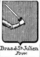 Bras Coat of Arms / Family Crest 4