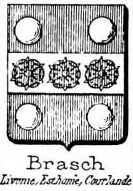 Brasch Coat of Arms / Family Crest 1