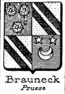 Brauneck Coat of Arms / Family Crest 2
