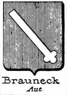 Brauneck Coat of Arms / Family Crest 1