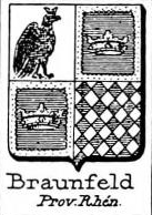 Braunfeld Coat of Arms / Family Crest 0