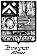 Brayer Coat of Arms / Family Crest 2