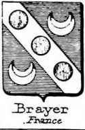 Brayer Coat of Arms / Family Crest 1