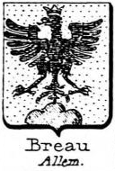 Breau Coat of Arms / Family Crest 1