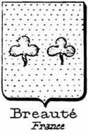 Breaute Coat of Arms / Family Crest 0