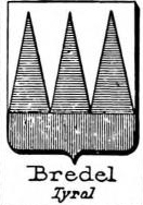 Bredel Coat of Arms / Family Crest 1