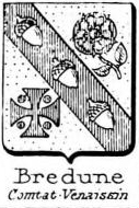 Bredune Coat of Arms / Family Crest 0