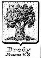 Bredy Coat of Arms / Family Crest 1