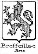 Breffeillac Coat of Arms / Family Crest 0