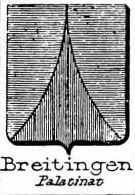 Breitingen Coat of Arms / Family Crest 0