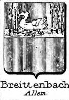 Breittenbach Coat of Arms / Family Crest 0