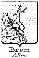 Brem Coat of Arms / Family Crest 2
