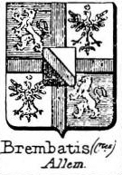 Brembatis Coat of Arms / Family Crest 0
