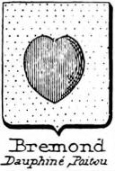 Bremond Coat of Arms / Family Crest 1