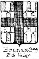 Brenas Coat of Arms / Family Crest 1