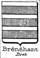 Brenehant Coat of Arms / Family Crest 0