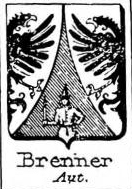 Brenner Coat of Arms / Family Crest 6