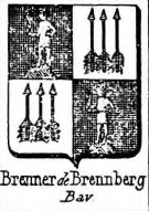 Brenner Coat of Arms / Family Crest 8