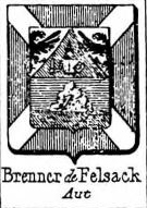 Brenner Coat of Arms / Family Crest 10