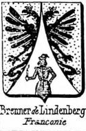 Brenner Coat of Arms / Family Crest 12
