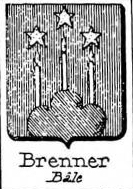 Brenner Coat of Arms / Family Crest 5
