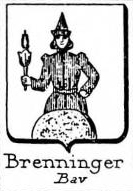 Brenninger Coat of Arms / Family Crest 0