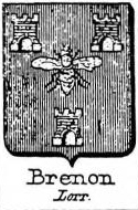 Brenon Coat of Arms / Family Crest 1