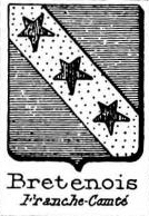 Bretenois Coat of Arms / Family Crest 0