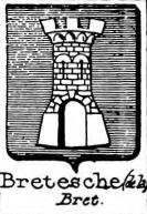 Bretesche Coat of Arms / Family Crest 1